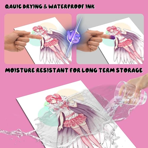 Touchbool ﻿80 Colors Alcohol Markers for Artists Adults Dual Tip Art Marker Pens with Board & Fine Tips, Permanent Illustration Markers for Coloring Book Manga Anime Sketching Card Making & Journaling