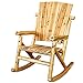 Leigh Country Rocker Chair Single Aspen Log TX 95100