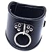HAOWEI Adult Sexy Role-Playing Restraints O Ring Choker Dog Collar Leather Locking Neck Bondage Collar for BDSM (Pulling Rope,Padlock 2 Pieces)