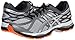 ASICS Men's Gel Cumulus 17 Running Shoe, White/Silver/Hot Orange, 8.5 M US