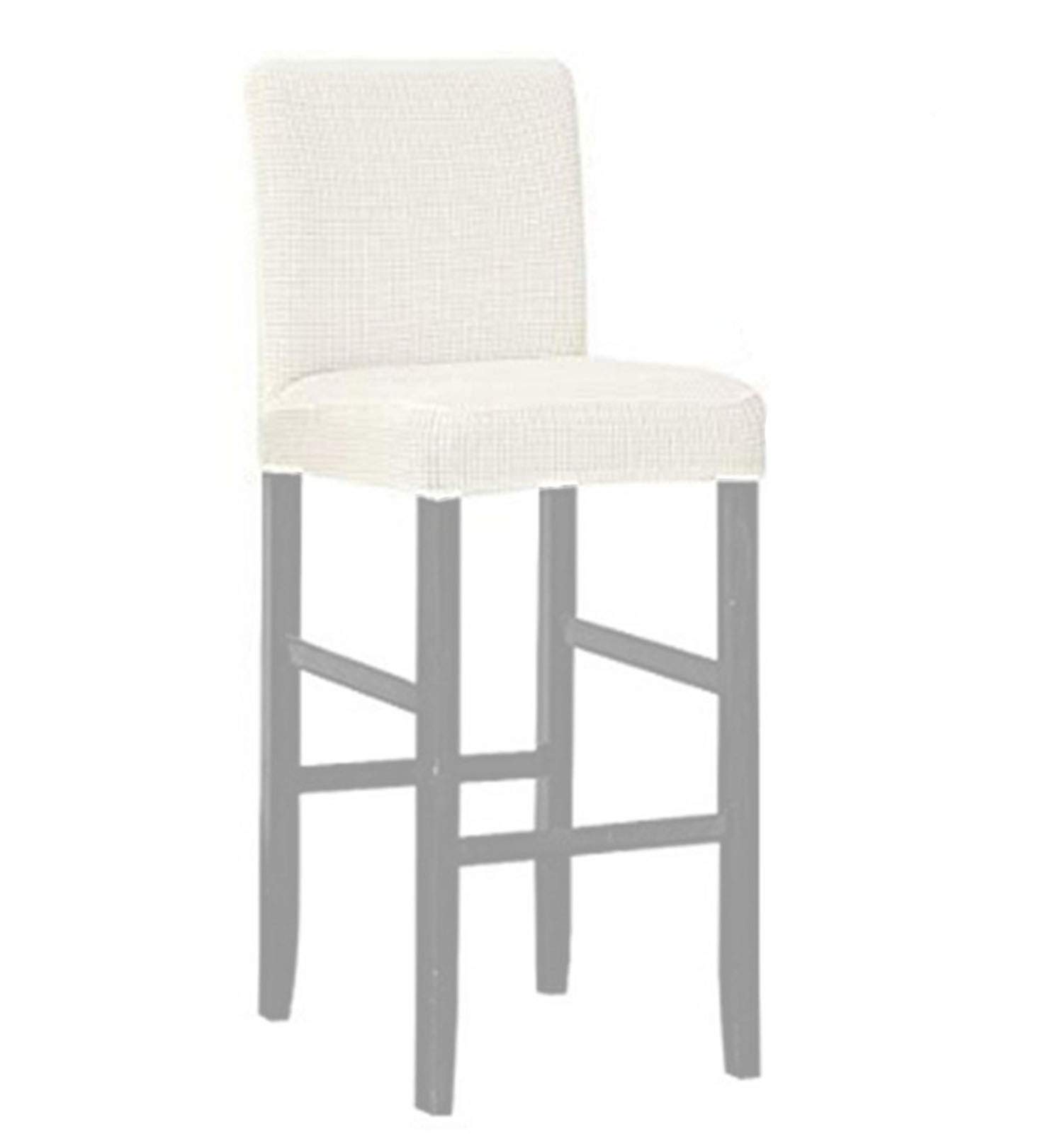 Zerci Breakfast Chair Cover Slipcover, Counter Stool Covers, Dining Room Kitchen Bar Stool Cafe Furniture Chair Seat Cover(Only Chair Cover, No Chair)