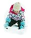Veyo Kids - Snow Princess Mittyz - Waterproof Kids Mittens / Toddler Gloves / Easy on, Stay on, / Perfect for Snow Skiing, Sledding, and Winter Play