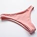 MOOSKINI Women's Strap Bathing Suit 2pcs Swimsuit Top Brazilian Bottom Padding Bikini Set (S, Pink)