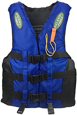 Karc Life Jacket Thickened Foam Life Vest Teens Snorkel Vest Boating Vest Swim Jacket Buoyancy Clothing for Adult & Children