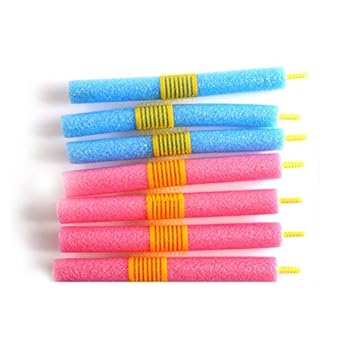 Buy Generic Blue 5pcs Set Fashion Hair Modeling Soft Foam Anion
