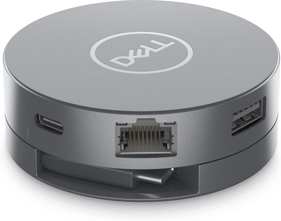 Dell DA305 USB-C 6-in-1 Multiport Adaptor AD1216 Grey