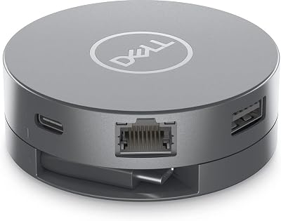 Dell DA305 USB-C 6-in-1 Multiport Adaptor AD1216 Grey