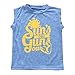 Greenafter Toddler Boys Sun's Out Guns Out Tank Top Sleeevless T Shirt (3T, Blue)