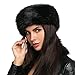 Zeogoo Faux Fur Headband For Women Winter Earwarmer Earmuff Hat Ski (One Size, Black(FBA))