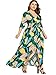 Milumia Women's Button Up Split Floral Print Flowy Party Maxi Dress