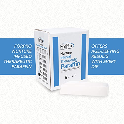 ForPro Nurture Infused Therapeutic Paraffin Wax, FragranceFree, Non