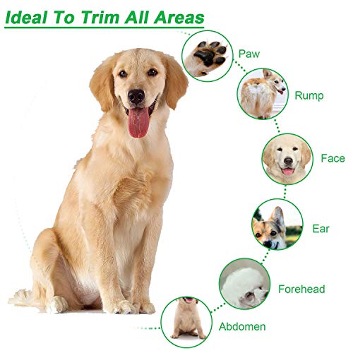 Dog Nail Grinder and Clippers, Vapker Electric Pet Nail Clippers and Hair Trimmer Grooming Tool for Small Medium Large Dogs & Cats with Professional 2 Speed - Thumbnail 5
