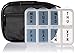 Fashion Smart Mens Pill and Vitamin Travel Pill Box Organizer