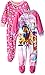 Nickelodeon Little Girls' Toddler Paw Patrol 2-Pack Fleece Blanket Sleeper, Pink, 4T