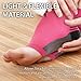 Rymora Plantar Fasciitis Socks for Circulation - Pink, Medium - Ankle Compression Sleeve for Men & Women - Neuropathy, Arch Support, Foot Pain Nano Socks