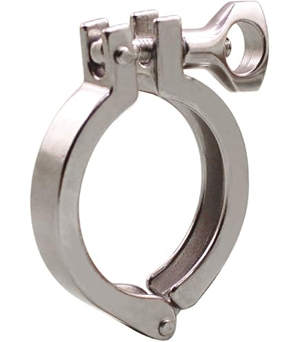 Sanitär Tri Clamp 5,1 Cm Aus Edelstahl 304 – Mit Flügelmutter Für Einfaches Festziehen