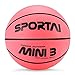 Stylife 5inch Mini Basketball for Kids , Environmental Protection Material ,Soft and Bouncy ,Colors Varied