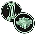 Harley-Davidson Glow in The Dark #1 Skull Challenge Coin, 1.75 in. 8003555
