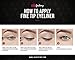 Fine Tip Liquid Eyeliner Pen, Black Waterproof, Perfect Cat Eyes and Wing Tips, Long Wearing Felt Tip Eye Liner by Lash Factory