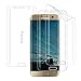 S7 Edge Screen Protector,[Case Friendly] 2-Pack LeKu HD Full Coverage Curved Screen Protector Film(Not Glass) for Samsung Galaxy S7 Edge (Extra Practice Film Included)
