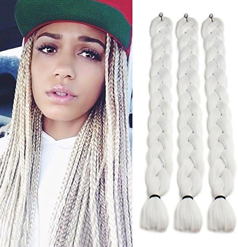 42inch 3pcs Jumbo Braiding Hair Multiple Color Fashion Crochet Braids Synthetic Hair Extensions (3pcs/lot, 60#)