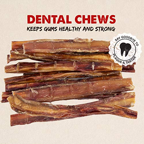 Downtown Pet Supply USA Sourced, 6", 15 Pack Bully Sticks for Large