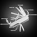 Multitool Knife- ROCKBIRDS 2 Pack 11 in 1 Stainless Steel Purpose Folding Pocket Knife, EDC