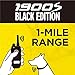 Dogtra 1900S Black Edition Remote Training Collar – 1 Mile Range, Waterproof, Rechargeable, Shock, Vibration – Includes PetsTEK Dog Training Clickerthumb 1