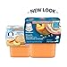 Gerber 2nd Foods Peach Mango with Oatmeal Cereal, 4 Ounce Tubs, 2 Count (Pack of 8)