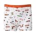 DUORA Underwear Boys Cotton Comfortable Short Boxer Briefs for Toddler 5-Pack (L Toddler 3-5 Year Old)
