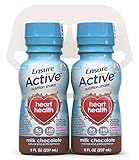Ensure Active Heart Health Milk Chocolate Shake, 8 Ounce, 16 Count
