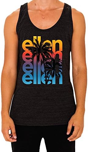 ellen Shop Men's Tri-Tank Large Black