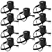 Retevis 2 Pin Speaker Mic Walkie Talkies Micpnone for Arcshell AR-5 AR-6 Baofeng UV-5R BF-888S Retevis H-777 RT21 RT22 RT27 Two Way Radios (10 Packs) primary