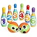 SGILE Bowling Play Set for Kids Boys Girls, Bowling Ball Game Indoor Outdoor Sports Toy for Birthday Present Gift, 6 Pins and 2 Balls