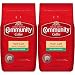 Community Coffee Half Caff Medium Dark Roast Premium Ground 32 Oz Bag (2 Pack), Full Body Smooth Full Flavored, 100% Select Arabica Coffee Beans