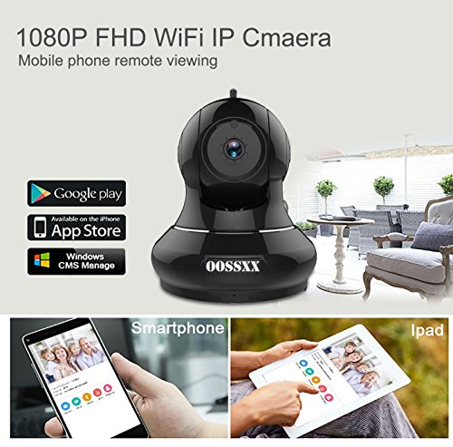 HomeBusiness-Wireless-IP-Camera-OOSSXX-1080P-HD-Indoor-Wireless-Security-Camera-with-Motion-Detection-Two-Way-Audio-PanTilt-Night-Vision-Multi-camera-previewfor-Baby-Monitor-Nanny-CamPet-Cam