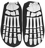 Rubie's Costume Child Glow in the Dark Skeleton Feet- 9in X 5in X 9in