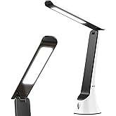 Light Therapy Lamp, 10000 LUX UV-Free LED Sunlight, Full Spectrum Mood Light With Touch Control and Night Light Function for Work, Office, Home - White