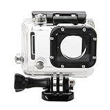 Deyard 45M Underwater Waterproof Protective Housing Case with Quick Release Mount and Thumbscrew for GoPro HERO 3 Action Camcorder - Up to 45 meters Underwater Photography