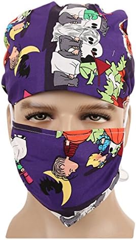 MZMC Unisex Adjustable Surgical Hat Scrub Cap