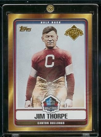 bulldogs card canton thorpe jim topps football amazon limited sorry flash player