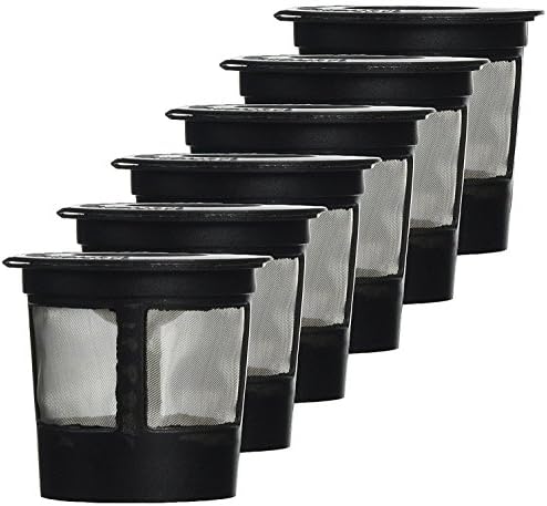 Great Rocky 6 x Solo Coffee Pod Filters Compatible with Keurig K cup coffee system--Reusable Coffee Filter