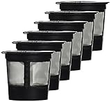 Great Rocky 6 x Solo Coffee Pod Filters Compatible with Keurig K cup coffee system--Reusable Coffee Filter