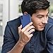 totallee iPhone X Case, Thinnest Cover Premium Fit Ultra Thin Light Slim Minimal Anti-Scratch Protective - For Apple iPhone X (Navy Blue)