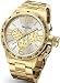 Tw Steel Cb84 Mens Stainless Steel Case Canteen Bracelet Silver Dial Gold Watch