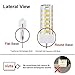 DiCUNO G8 LED Bulb, Dimmable 6W Warm White 3000K, 110V Xenon 60w Halogen Replacement, Under Cabinet Counter Light, 6Pcs, Note: Must Check Size Before Purchase(See Picture 2 & 3)