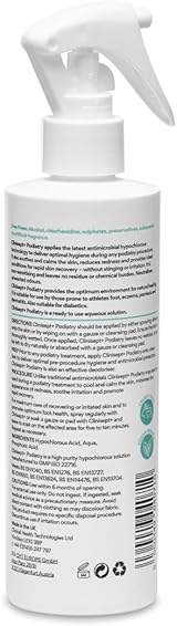Clinisept Plus Podiatry Spray 250ml - Alcohol-Free Skin Cleanser view 8