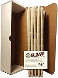New Organic King Size RAW &reg; Authentic Pre-Rolled Cones With Filter (200 Pack) Pure Raw Hemp