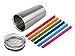 Housavvy Toddler Tumbler with Lid and Straw, Double Wall Stainless Steel, 12 Oz