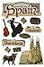 Paper House Productions STDM-0191E 3D Cardstock Stickers, Spain (3-Pack)